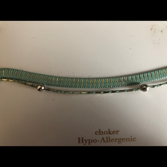 ‼️BRAND NEW‼️Charming Charlie Mint Choker Set - Picture 2 of 2